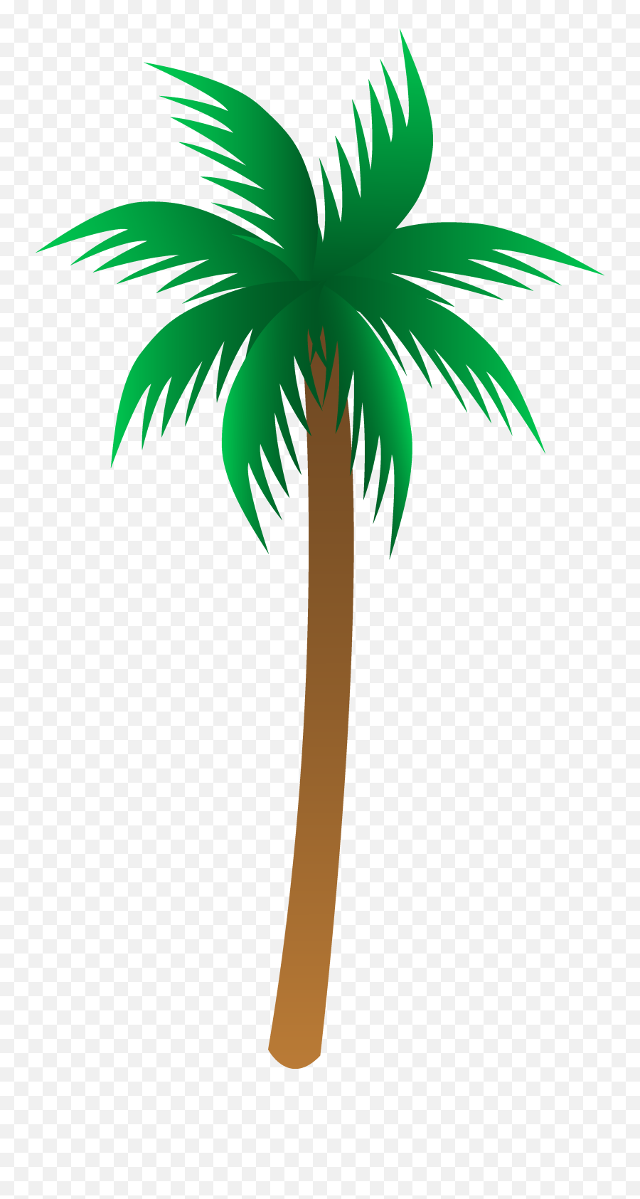 Vector Palm Tree Clip Art Palm Trees - Clipart Palm Tree Emoji,Palm Tree Clipart