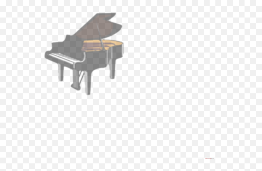 Blurred Grand Piano Clip Art At Clker - Piano Emoji,Grand Piano Clipart