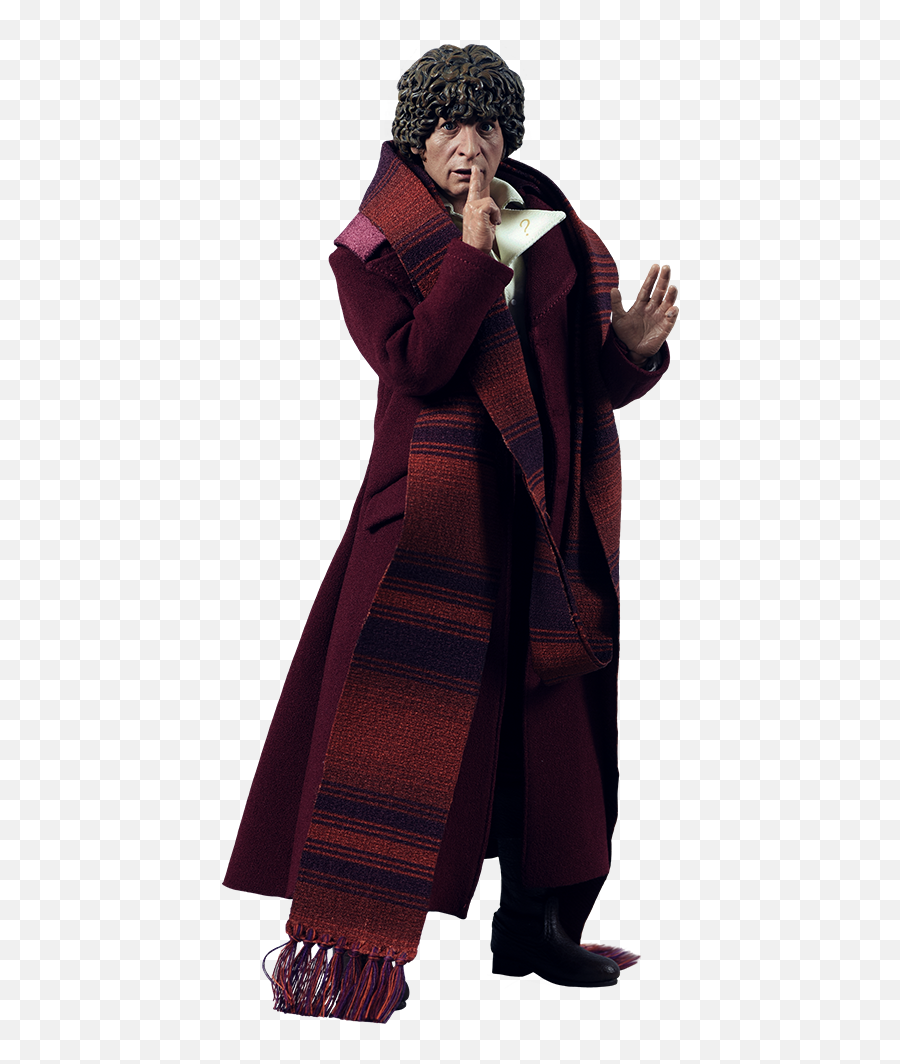 Fourth Doctor Sixth Scale Figure By Big Chief Studios - Doctor Who Fourth Doctor Emoji,Doctor Transparent