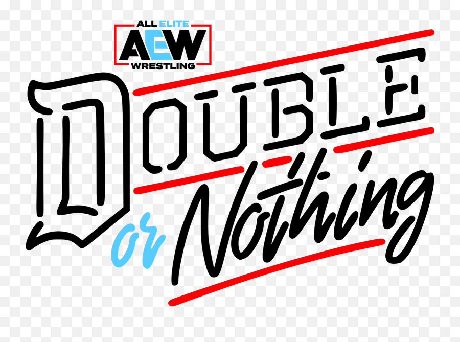 Aew Double Or Nothing 2021 Ppv - Double Or Nothing Transparent Emoji,Aew Logo