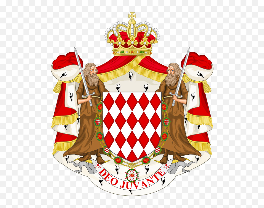 Behind The Badge Cryptic Origins Of Monte Carlou0027s Red - Monaco Coat Of Arms Emoji,Red Crown Logos