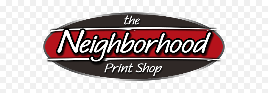 Home - The Neighborhood Print Shop Emoji,Screen Print Logo