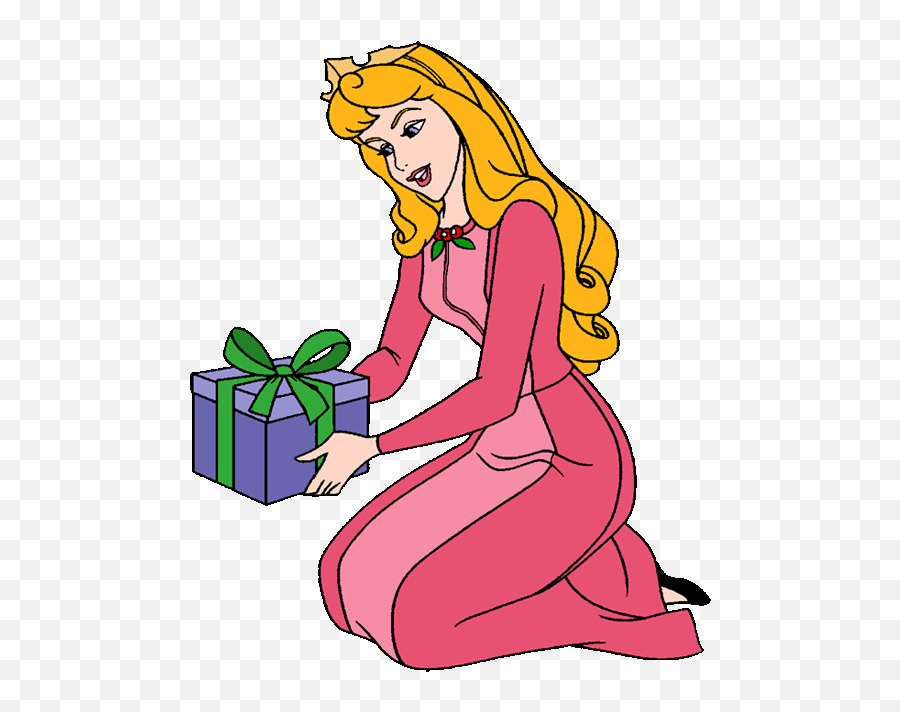 Princess Aurora Christmas Clipart - Disney Princess Aurora Clipart Disney Princess Christmas Emoji,Christmas Clipart
