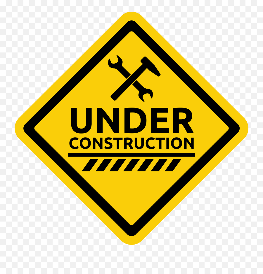 Under Construction Icon Png 75946 - Free Icons Library Transparent Under Construction Icon Emoji,Shovel Clipart