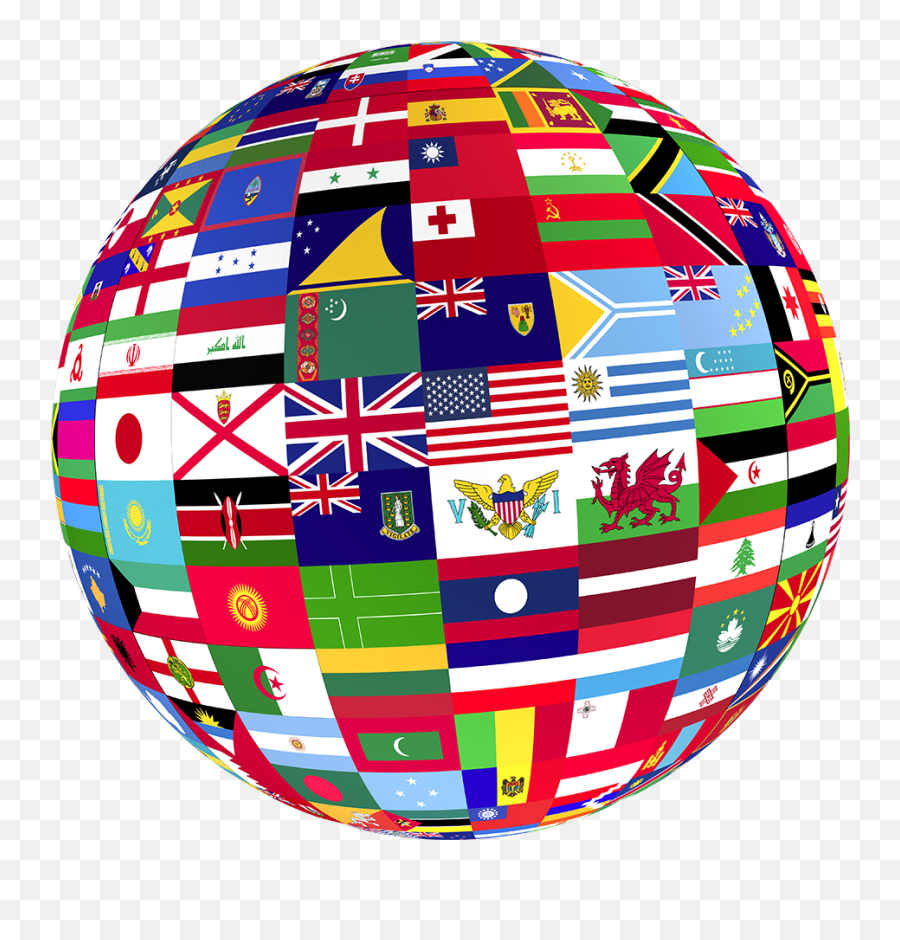 Flags Of The World Globe Icon - Free Icons Clipartsco Emoji,Globe Icon Transparent
