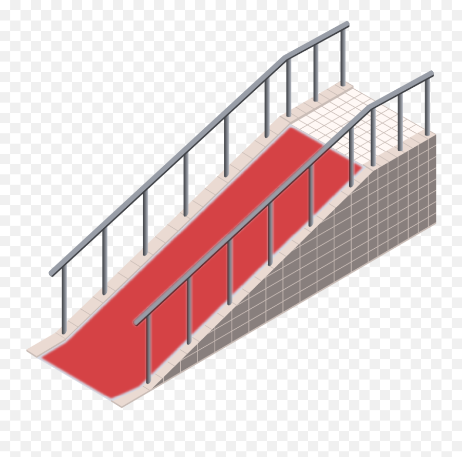 Reduce Slip Trip U0026 Fall Accidents On Ramps At Home Or Work Emoji,Person Walking Up Stairs Png