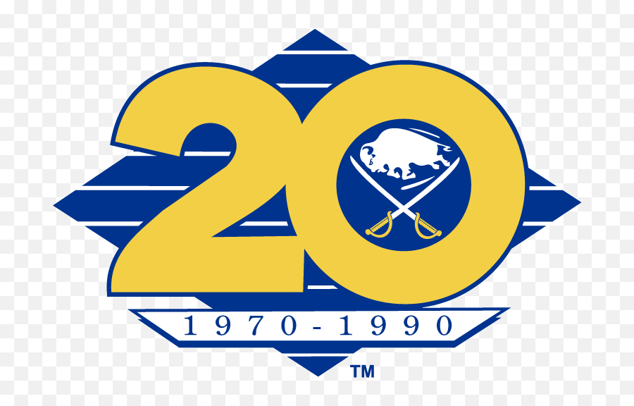 Buffalo Sabres Anniversary Logo - Buffalo Sabres Emoji,Buffalo Sabres Logo
