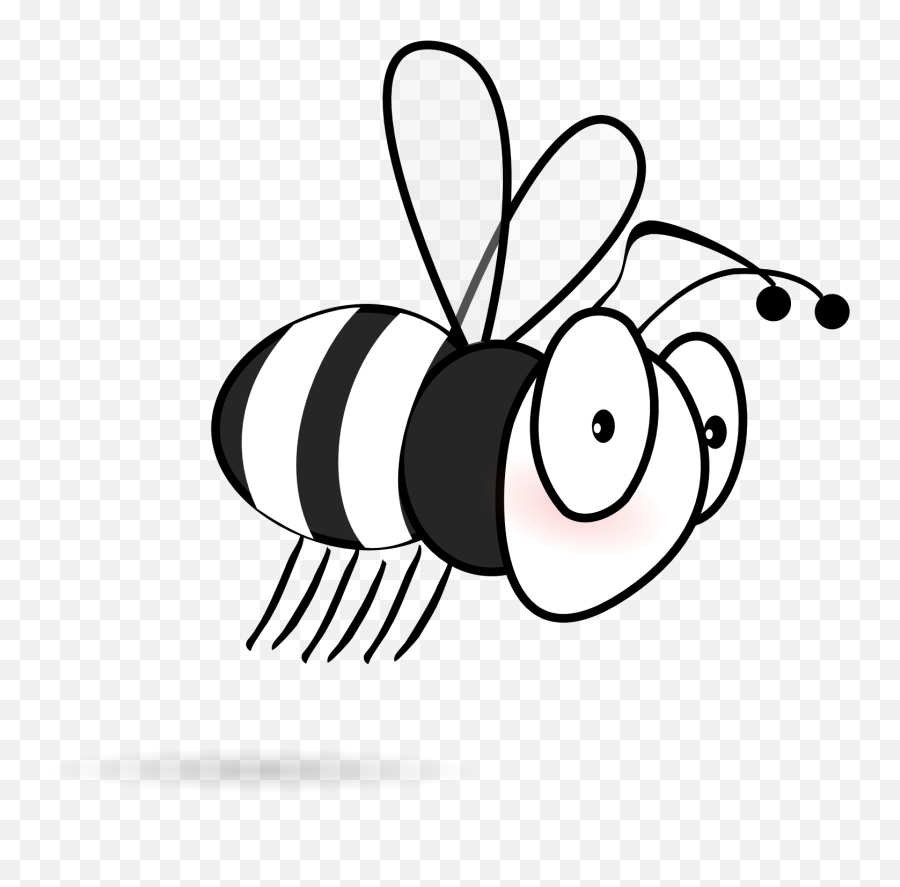 Clipart Of Zip Bee And Membrane - Png Download Full Size Bees Emoji,Beehive Clipart