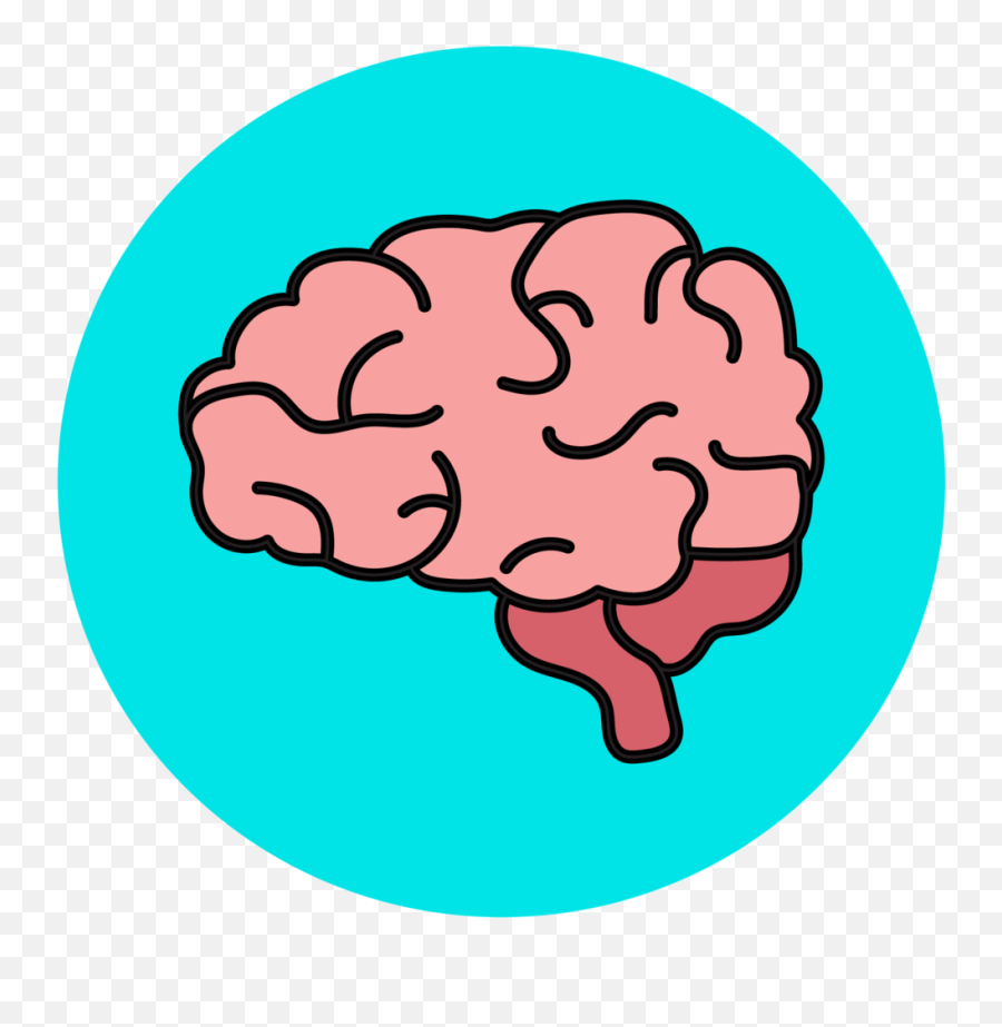 Transparent Background Brain Clip Art - Cartoon Brain Clipart Transparent Background Emoji,Brain Clipart Png