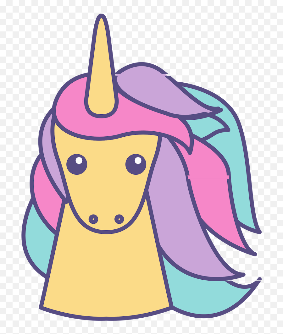 Hd You Might Be Cute But You Are Not A Unicorn - Drawing Drawing Of Unicorn Easy And Cute Emoji,Unicorn Face Png