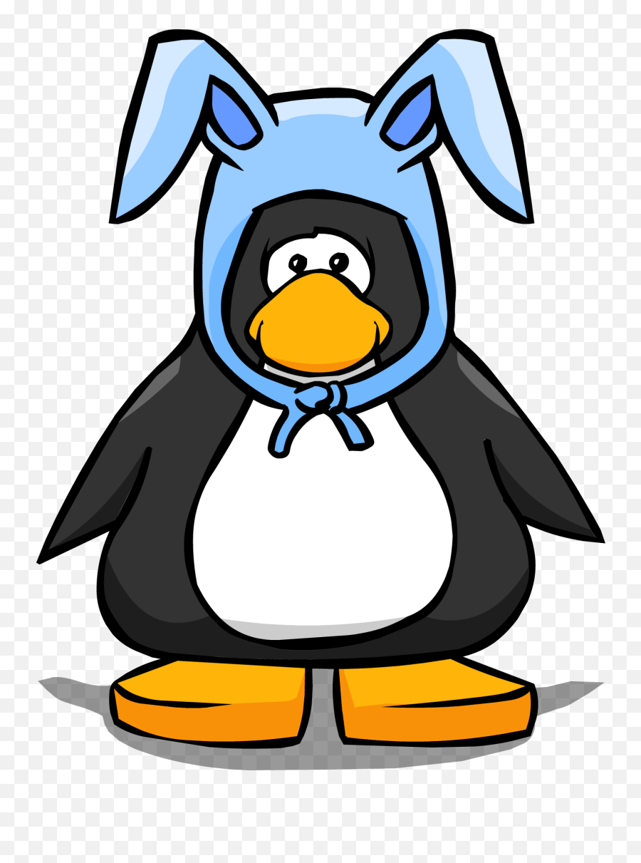 Blue Bunny Ears - Club Penguin Emoji,Bunny Ears Clipart