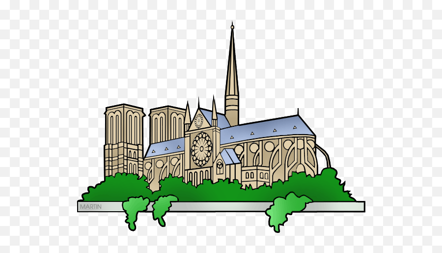 Cathedral Clip Art History Figures Clip Art Basic Image - Free Clip Art Notre Dame Cathedral Emoji,Christopher Columbus Clipart