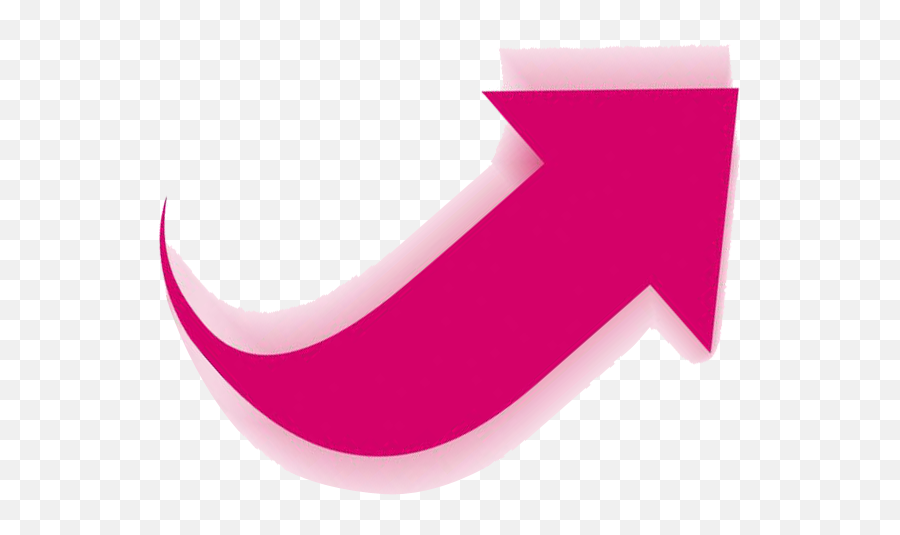 Pink M Font - Curved Arrow Png Download 710534 Free Language Emoji,Curved Arrow Transparent