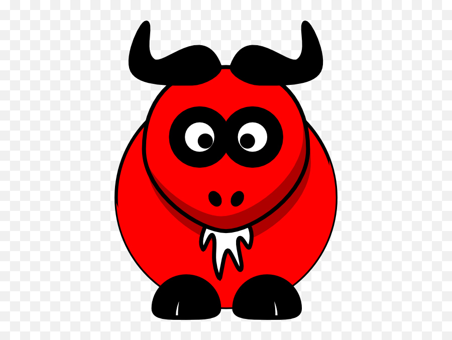 Red Ox Clip Art - Red Ox Emoji,Ox Clipart