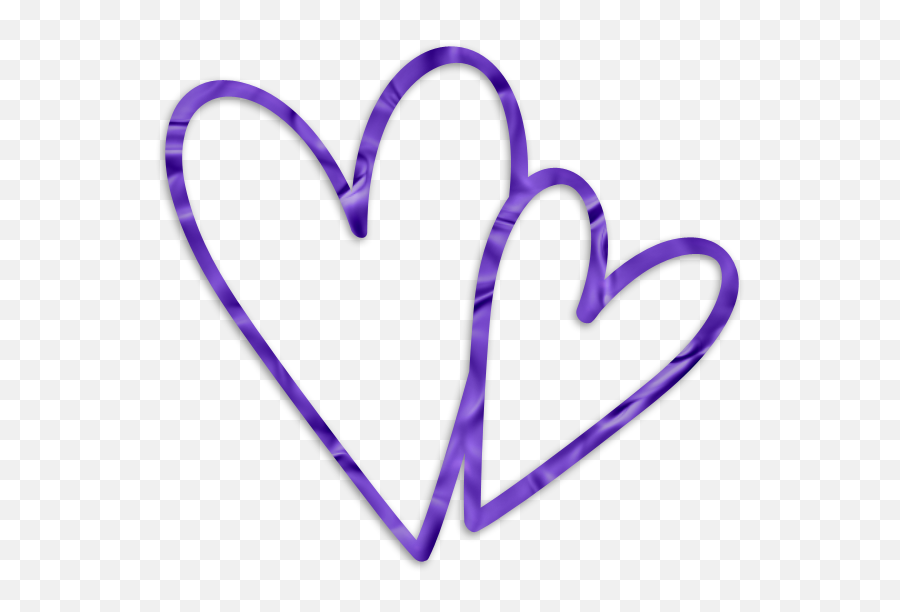 Heart Purple Heart Symbol Love For Valentines Day - 590x531 Girly Emoji,Purple Heart Png