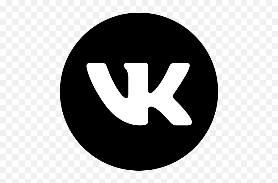 App Bw Logo Media Popular Social Vkontakte Icon - Dot Emoji,Popular Logo