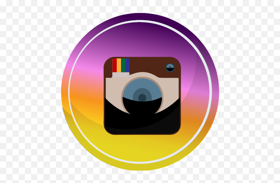 Round Circle Instagram Logo Png Emoji,Instagram Round Logo