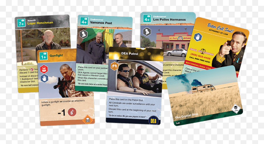 Review Breaking Bad The Board Game Thegamingreviewcom - Breaking Bad Board Game Cards Emoji,Breaking Bad Logo