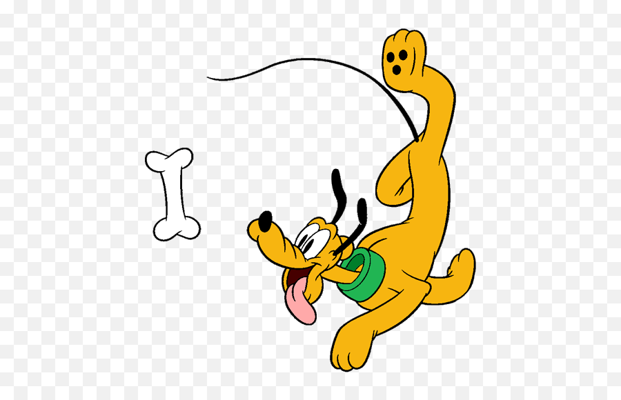 Bone Clipart Pluto Bone Pluto Transparent Free For Download - Bone Mickey Mouse Emoji,Bone Clipart