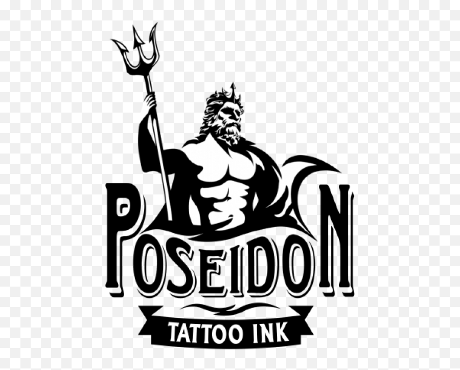 Poseidon Tattoo Ink Emoji,Poseidon Logo