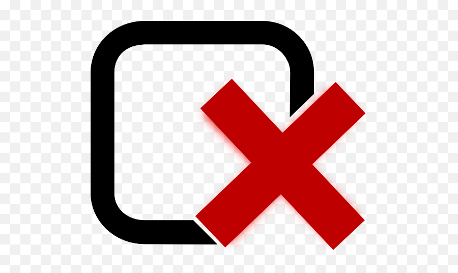 No Check Clip Art At Clker - Cn Tower Emoji,Check Clipart