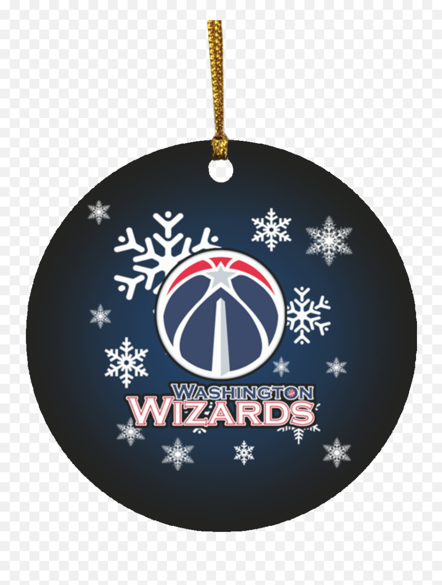 Washington Wizards Merry Christmas Circle Ornament Emoji,Washington Wizards Logo Png