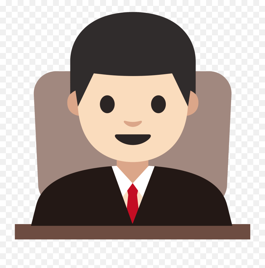 Man Judge Emoji Clipart Free Download Transparent Png,Judges Clipart