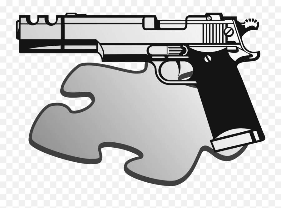 Download Pistol Clipart Stub - Gun Clipart Png Transparent Gun Svg File Emoji,Pistol Png