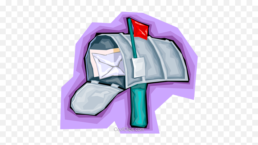 Mailbox Letters Post Office Royalty Free Vector Clip Art - Sketch Emoji,Post Office Clipart