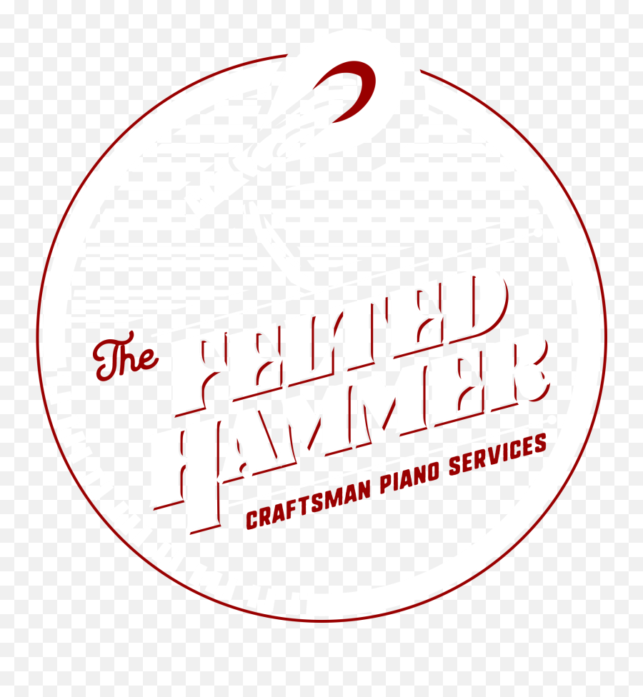 The Felted Hammer Craftsman Piano Services Other Services - Language Emoji,Craftsman Logo