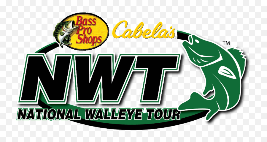 National Walleye Tour Presented Emoji,Bass Pro Shop Logo