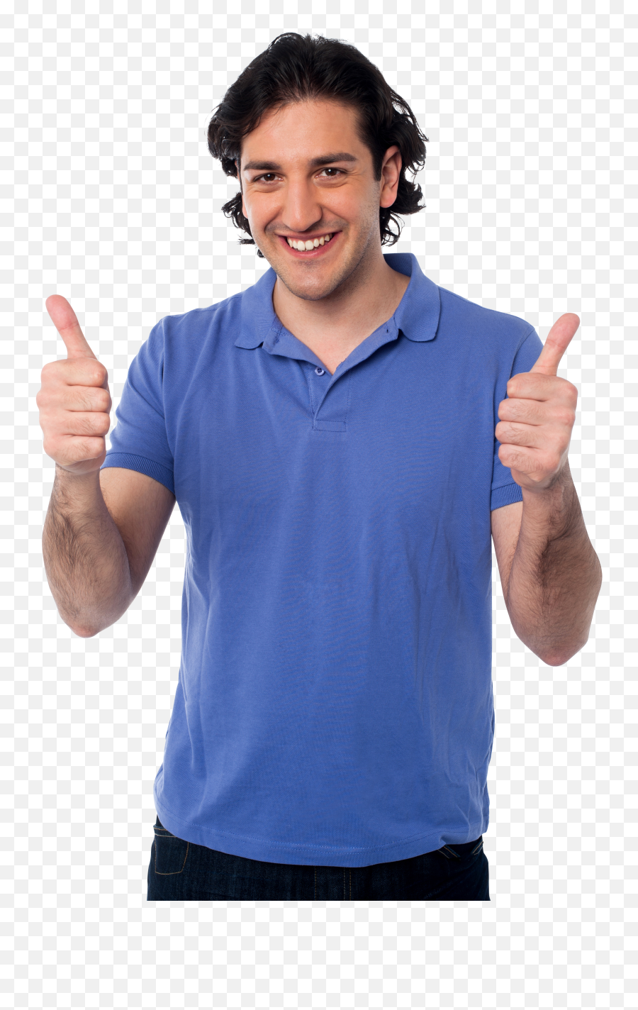 Men Pointing Thumbs Up Png Image - People Thumbs Up Png Emoji,Thumbs Up Png