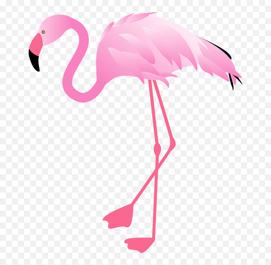 Flamingo Clipart - Flamingo Clipart Transparent Emoji,Flamingo Clipart