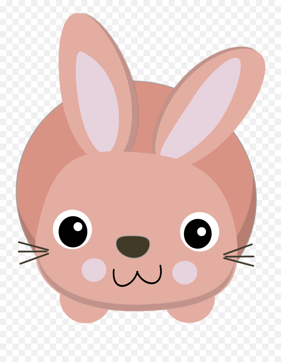 Easter Bunny Rabbit Clip Art - Bunny Png Cartoon Emoji,Bunny Ears Clipart
