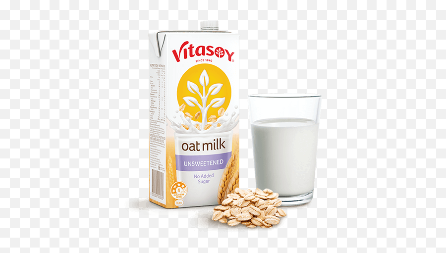 Milk Splash - Oat Milk No Sugar Hd Png Download Original Vitasoy Oat Milk Emoji,Milk Splash Png
