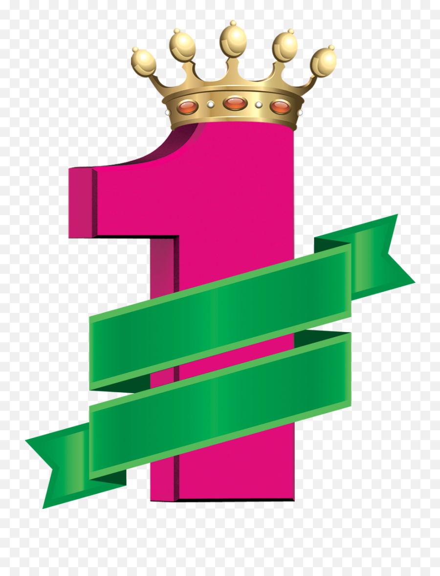 Png Logo Free Vector Image With Crown - 1 Logo Design Png Emoji,1 Logo