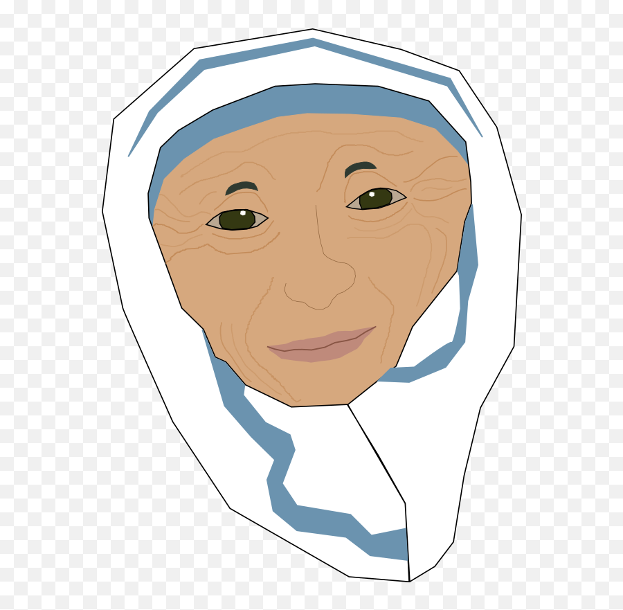 Openclipart - Mutter Teresa Clipart Emoji,Missionary Clipart