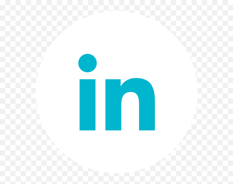 Linkedin Icon White Png - Dot Emoji,Twitter Icon White Png