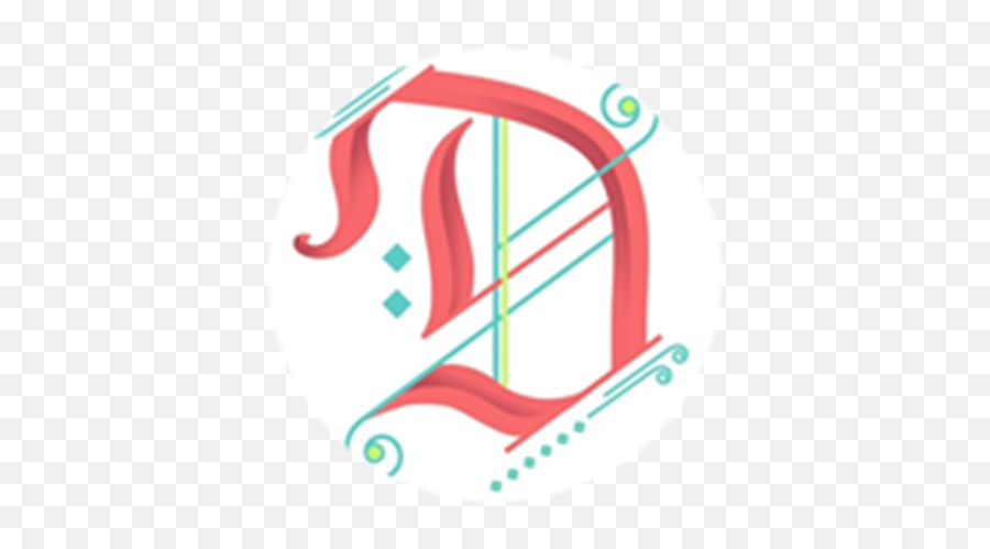 The Letter D - Roblox Language Emoji,Letter D Logo