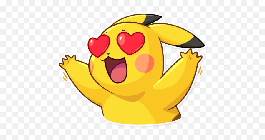 Sticker Maker - Detective Pikachu Emoji,Cute Pikachu Png