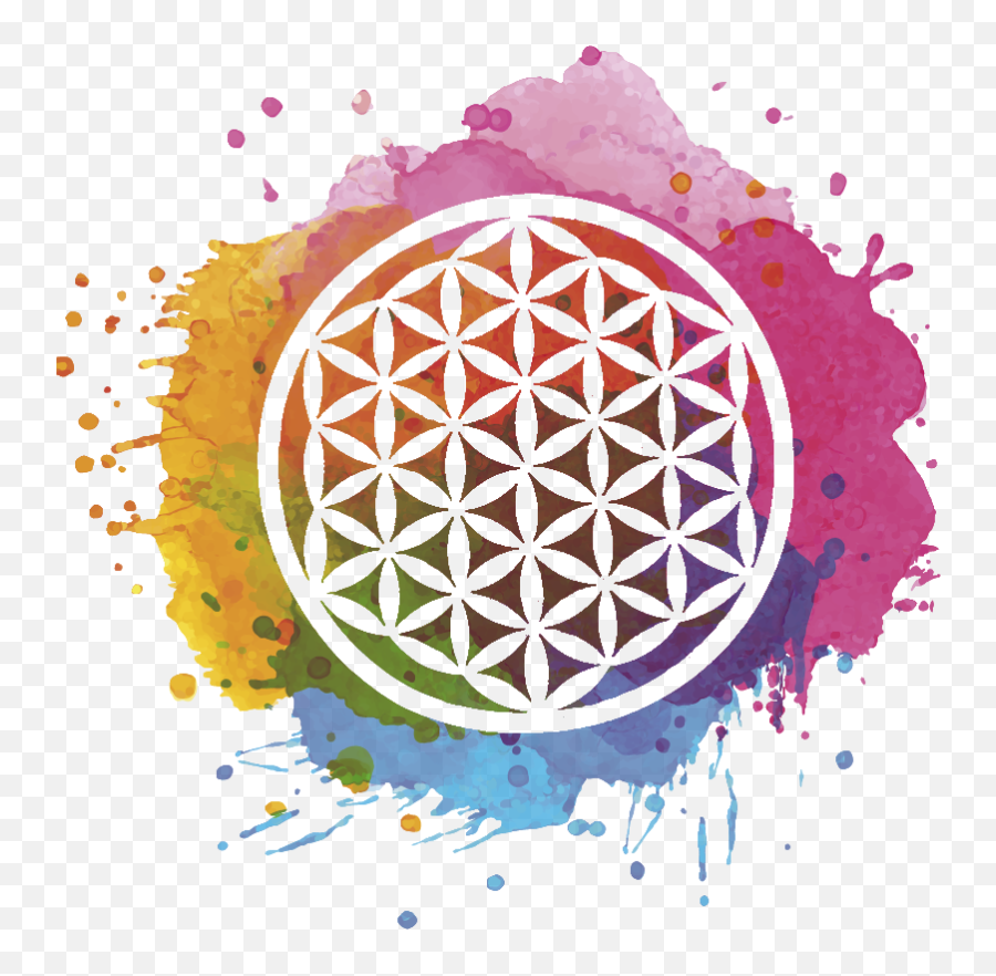 Flower Of Life Yoga Wall Decal Emoji,Flower Of Life Logo