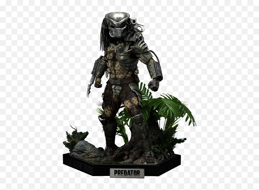 Jungle Hunter Predator Statue By Prime 1 Emoji,Jungle Plants Png