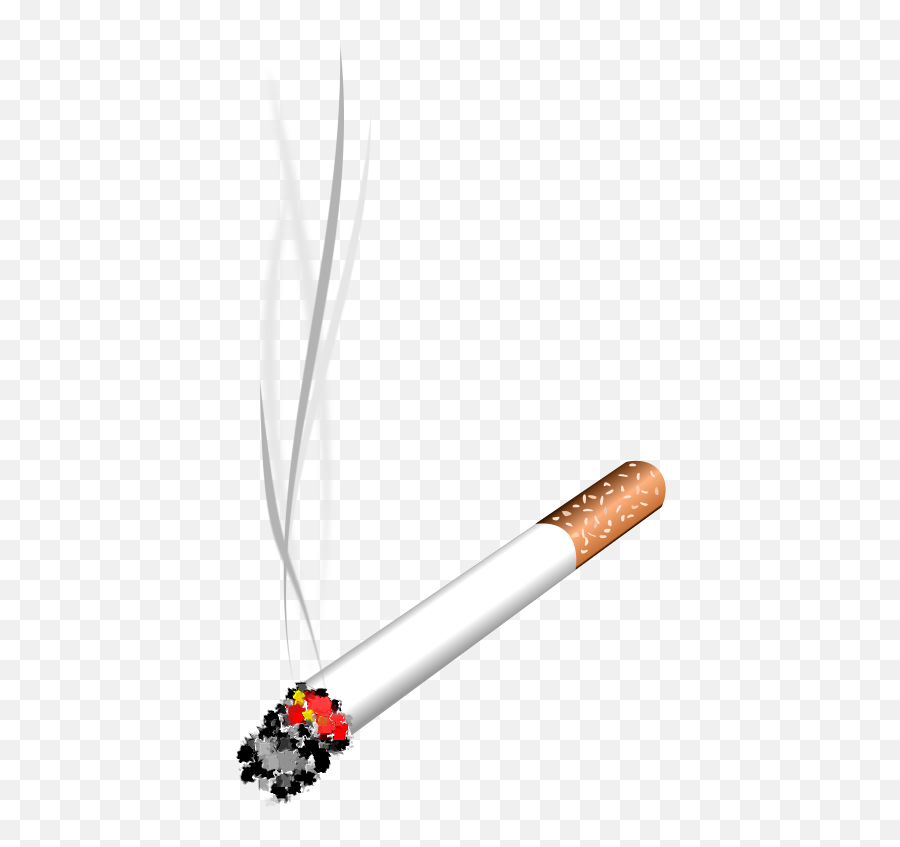 Free Clip Art Cigarrette By Roshellin Emoji,Cigarette Clipart Black And White