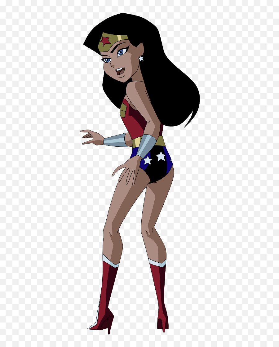 Kid Wonder Woman Transparent - Kid Wonder Woman Emoji,Wonder Woman Clipart