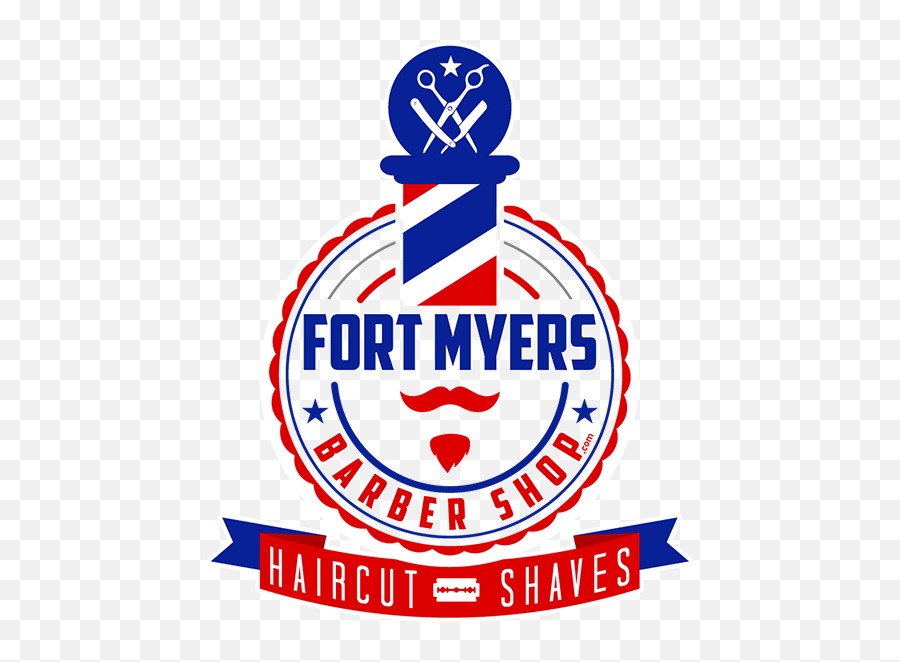 Fort Myers Barber Shop - Home Emoji,Barber Shop Logo Design