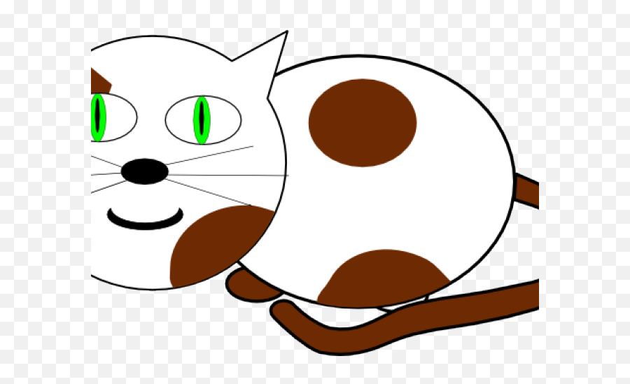 Kitten Clipart Cat Sat - Dot Emoji,Kitten Clipart
