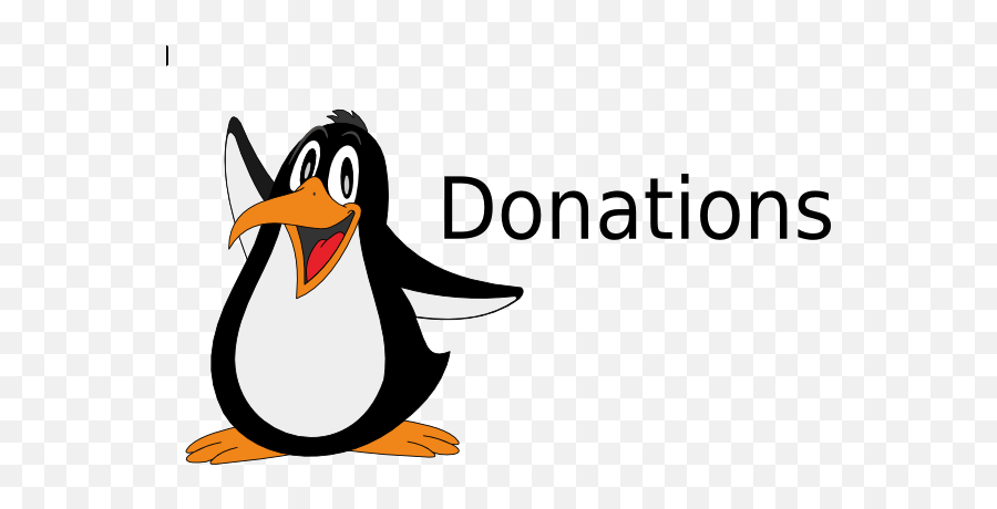 Donations Penguin Happy Clip Art Ywodkd - Clipart Suggest Emoji,Donation Clipart