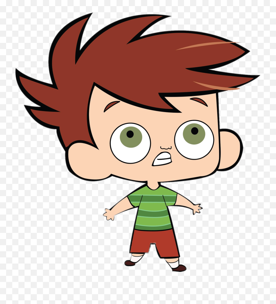 Eliot Kid Looking Scared Transparent - Scared Kid Cartoon Png Emoji,Kid Png