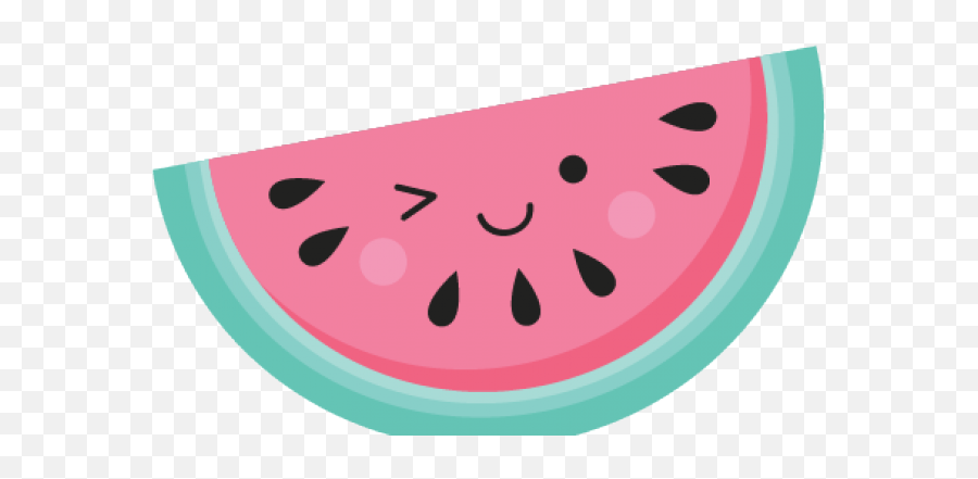 Pretty Clipart Watermelon - Girly Emoji,Watermelon Clipart