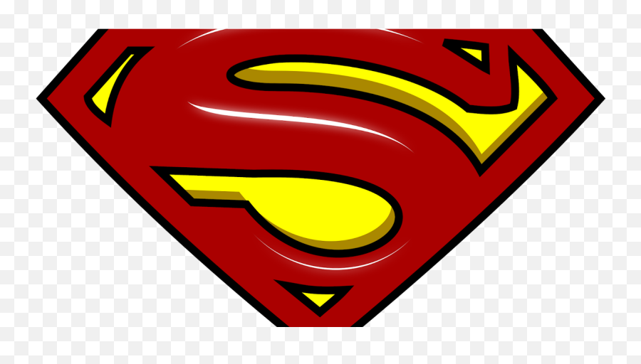 Superman Logo - Fictional Character Emoji,Superman Logo Outline